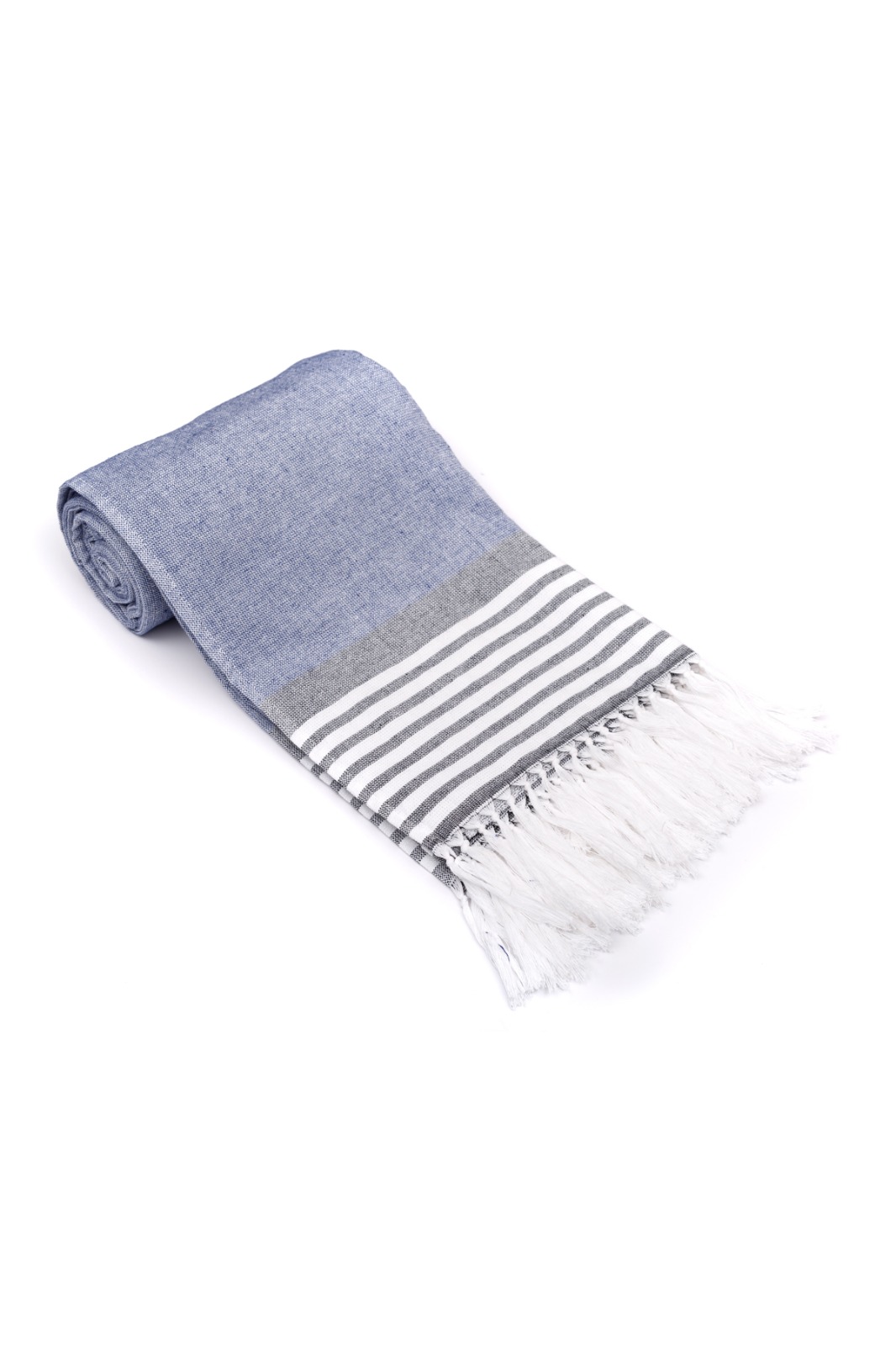 WİZ DESEN HAVLU PEŞTAMAL MAVİ